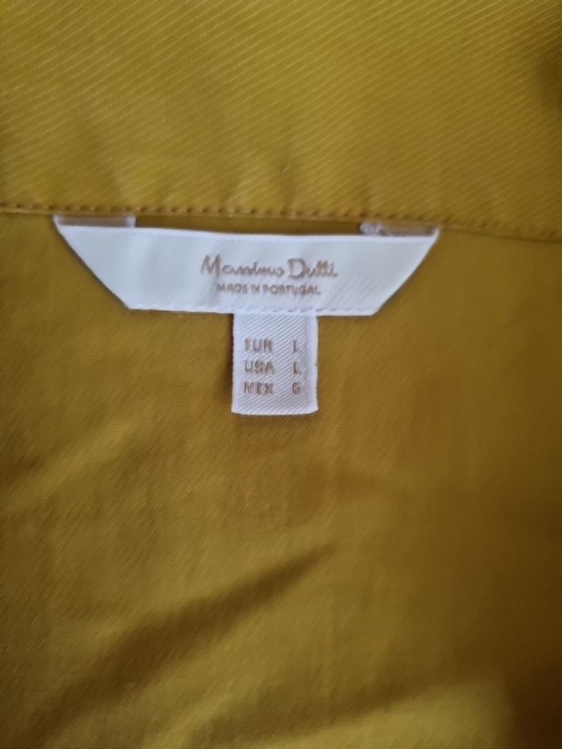 Блуза Massimo Dutti з коміром поло