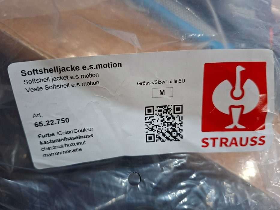 Kurtka softschell Strauss 65.22.750 rozmiar M