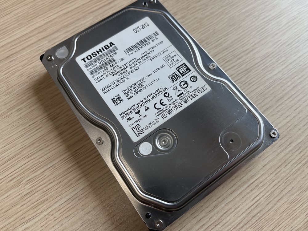 Dysk twardy HDD Toshiba 3,5” 1TB