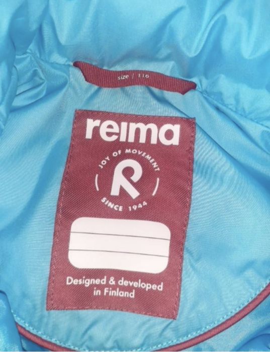 Зимова куртка пуховик жилетка 5-6р 2в1 Reima