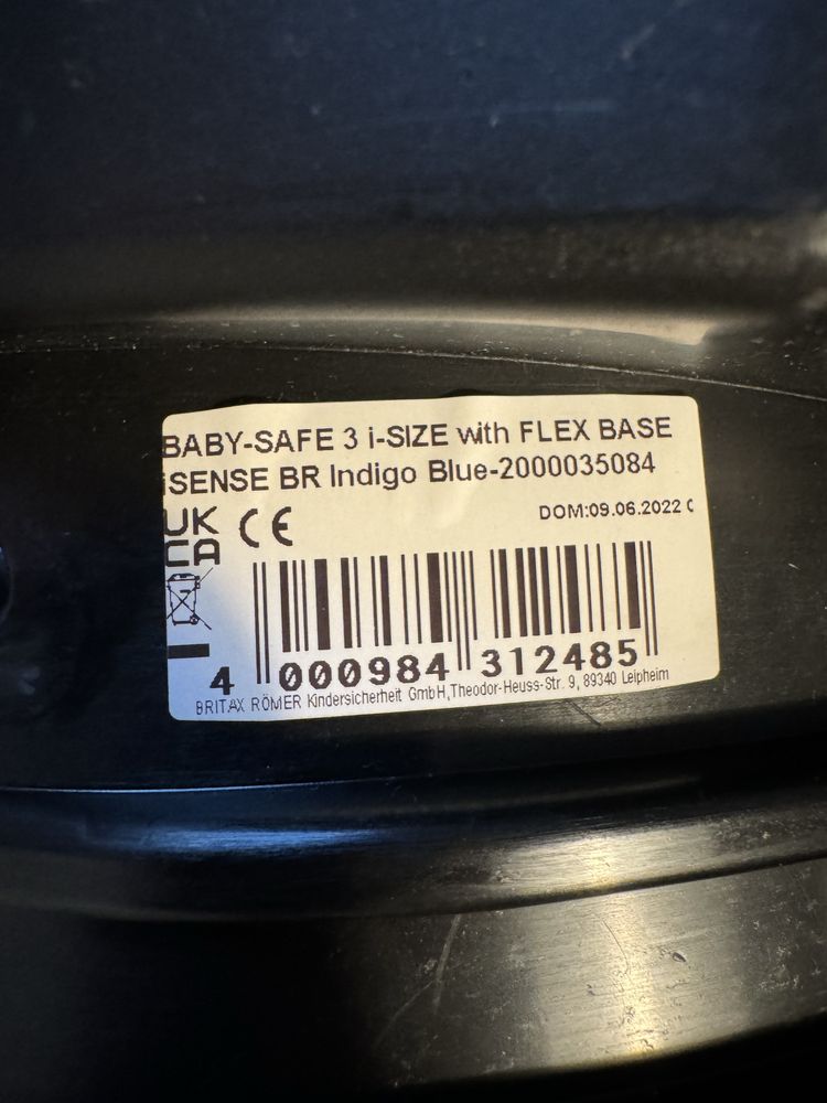 Fotelik-nosidełko Britax BABY-SAFE 3 i-SIZE