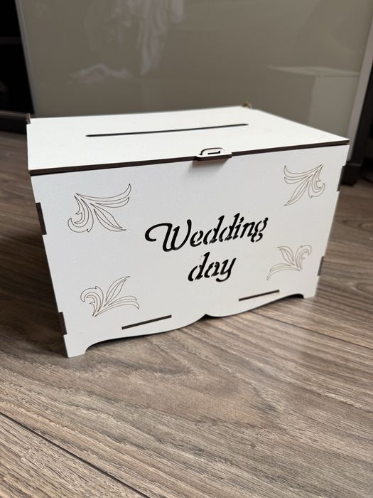 Весільна коробка для грошей