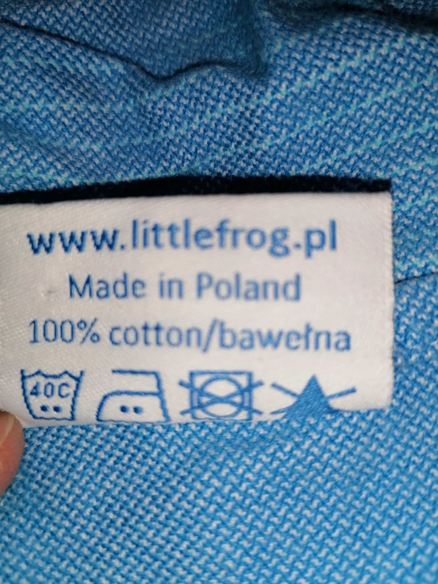 -10% | Chusta do noszenia dziecka Niebieski Euklaz 4,6 m Little Frog