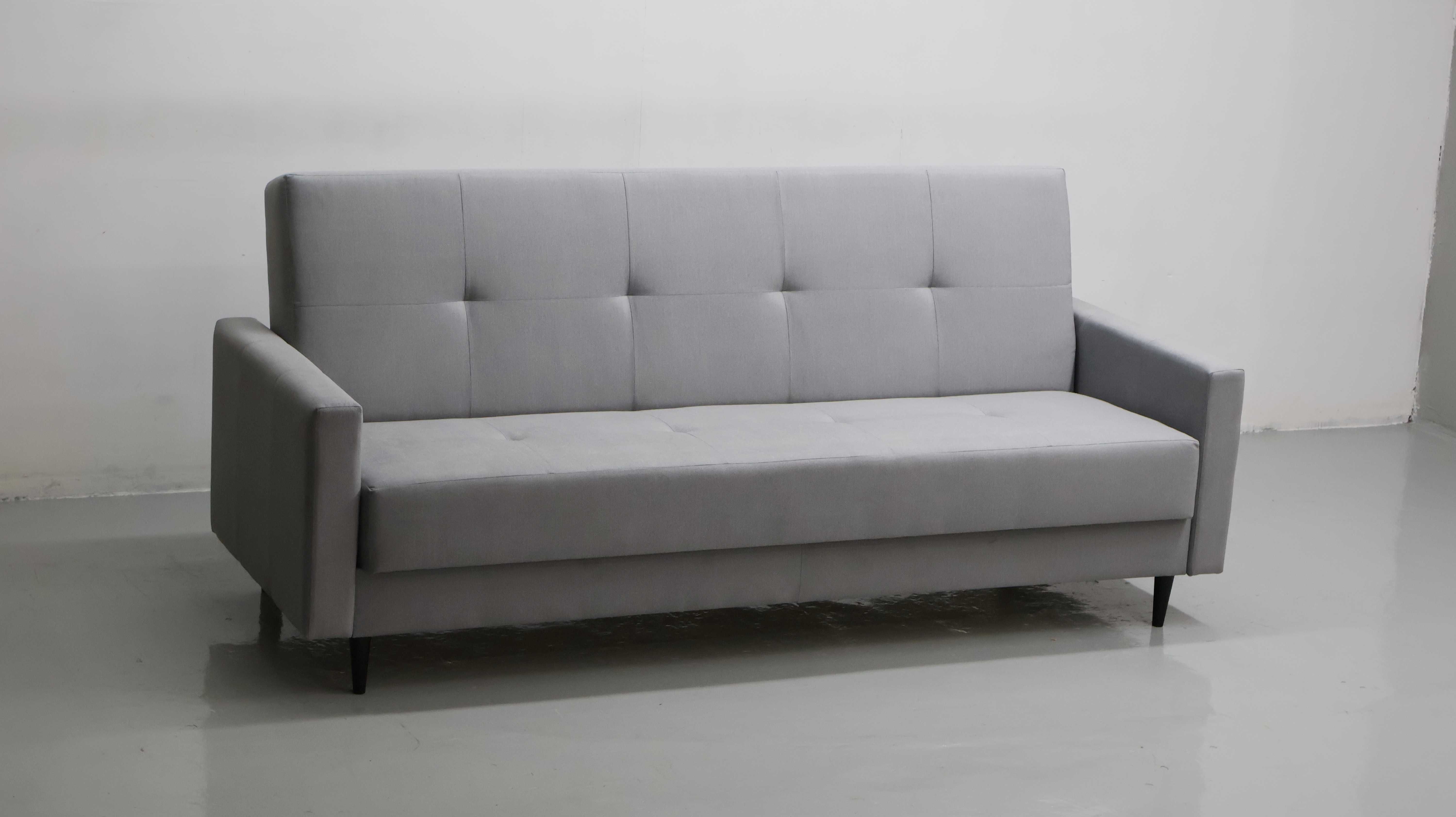 TGw Sofa OSWALD z funkcja spania pojemnik na pościel wersalka kanapa