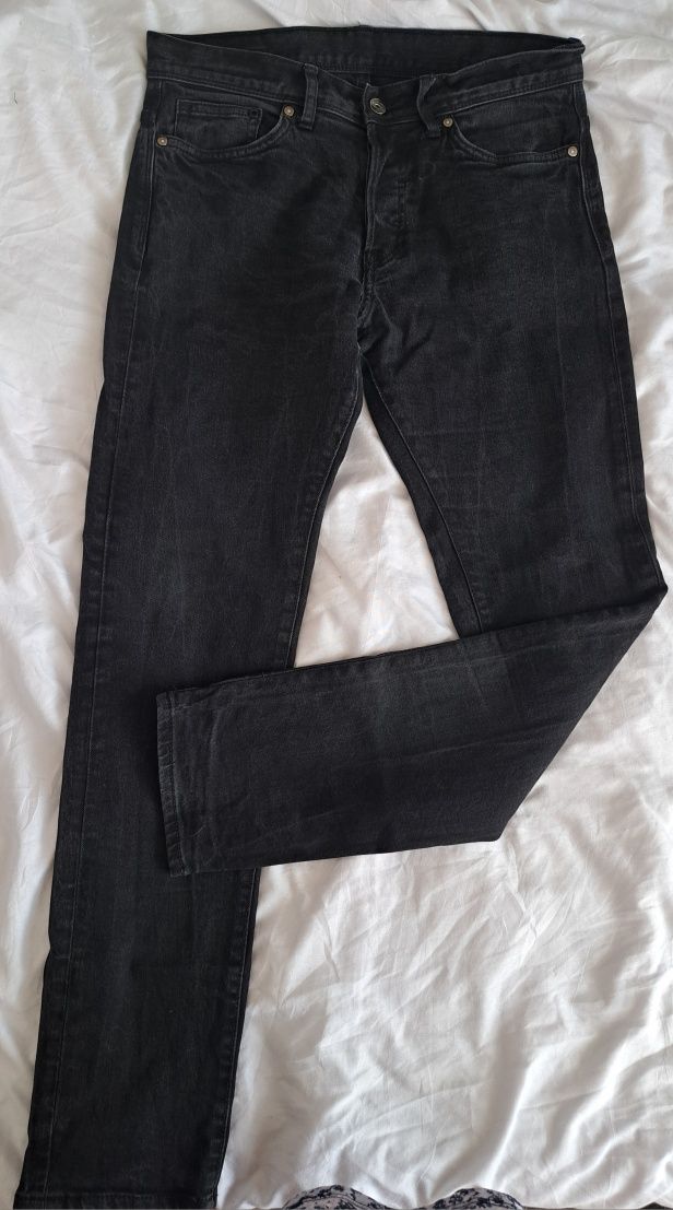 Spodnie damskie jeans H&M L