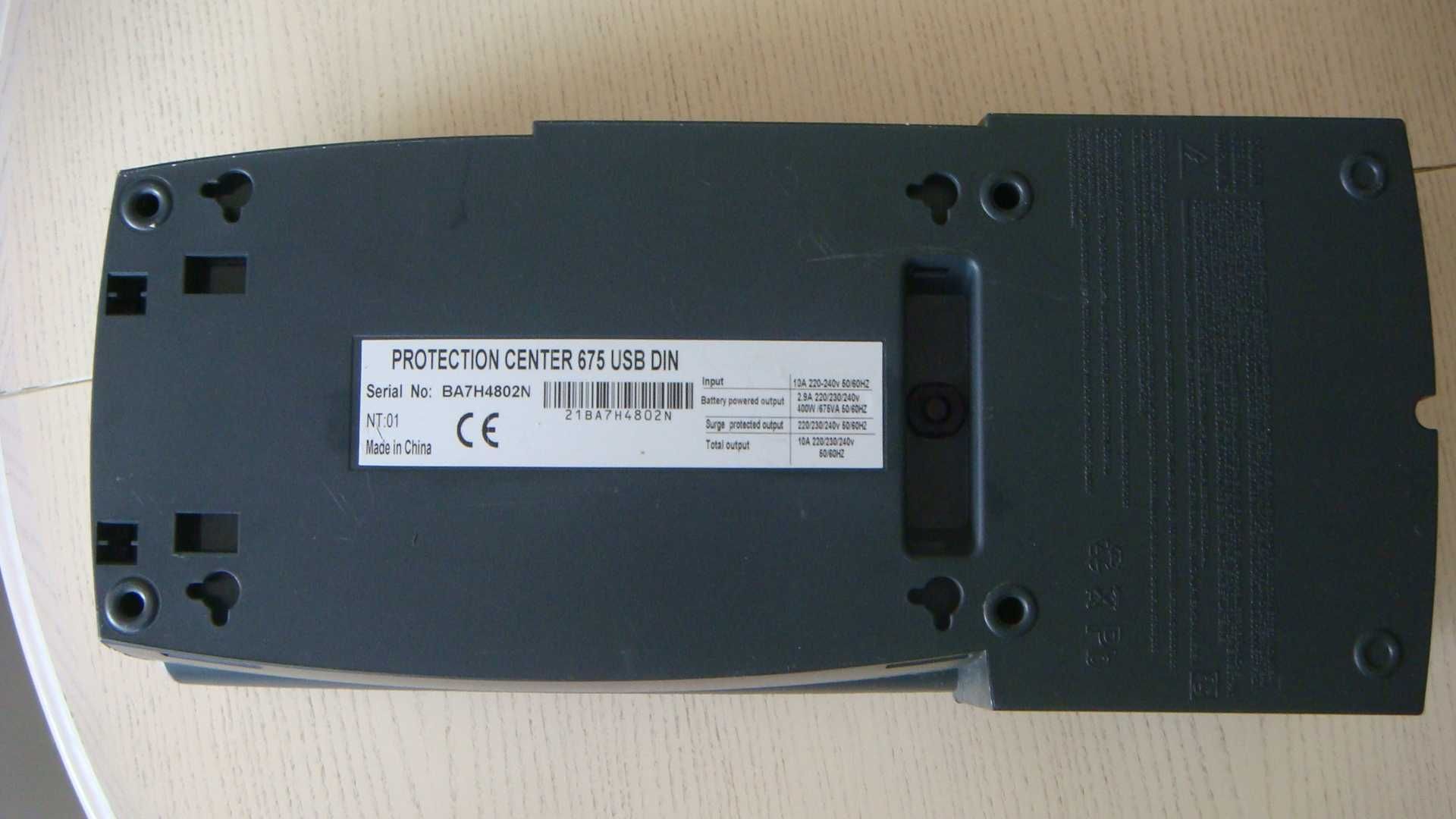ибп mge ups systems protection center 675 без аккумулятора .