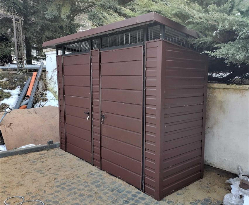 Altana śmietnikowa, Wiata na rowery, schowek ogrodowy - PRODUCENT