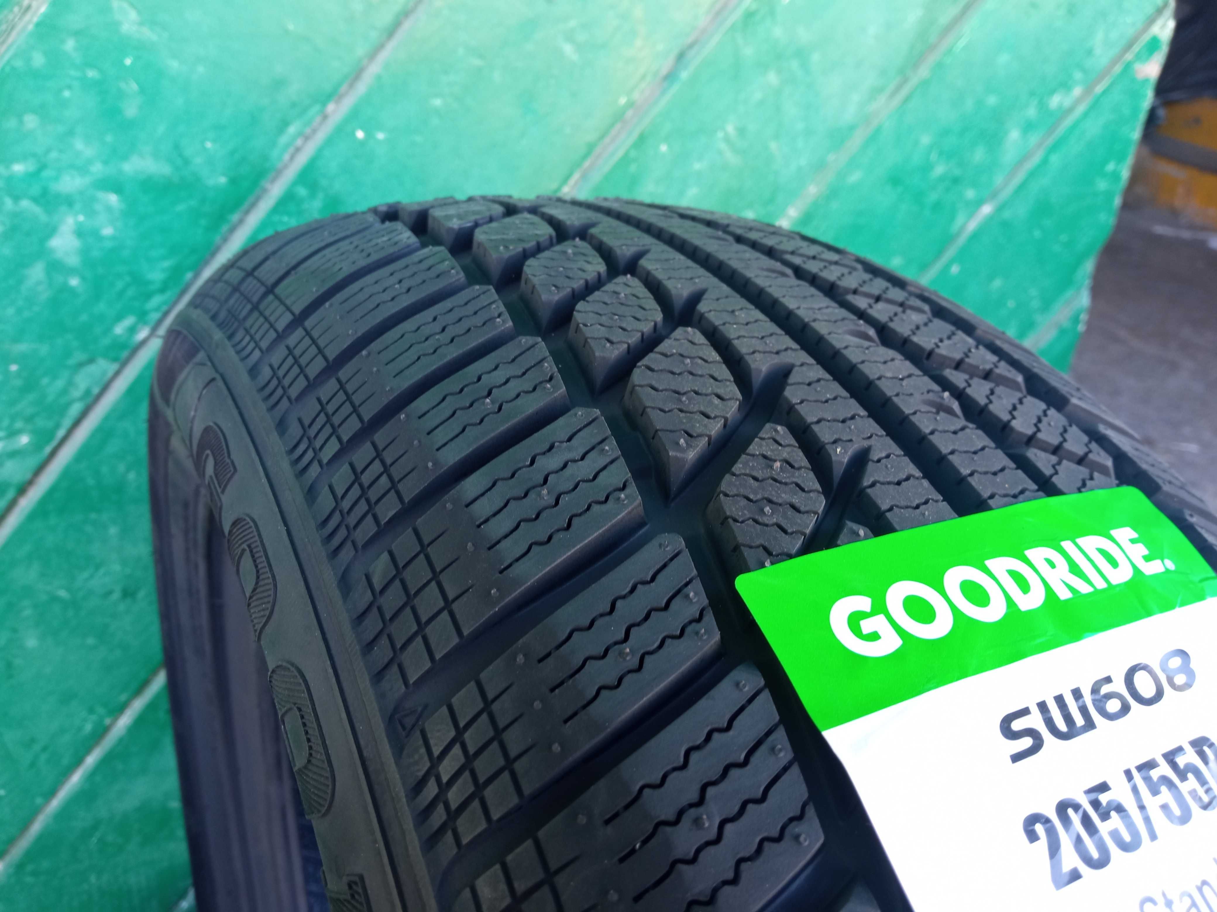 205/55r16 Goodride SW608 Zima Nowe 1szt Para Komplet Montaż Grati N161