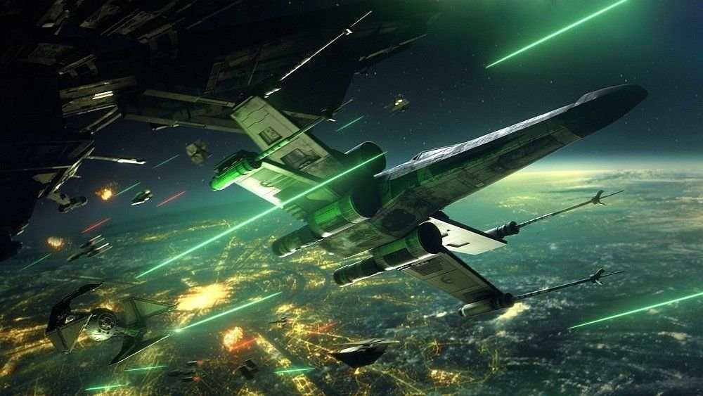 Gra Star Wars Squadrons PL Xbox One Series S/X NOWA BOX FOLIA