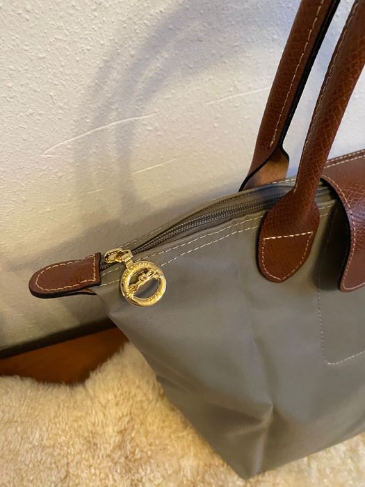 Bolsa cinza longchamp original