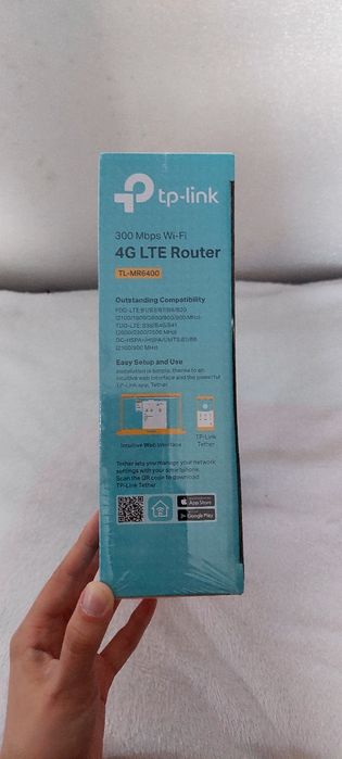 Nowy Router Tp - Link TI Mr6400 4G czarny w folii