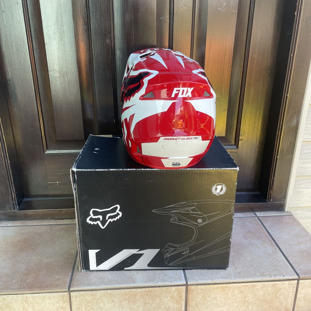 Kask fox v1 cross enduro S airoh oneal