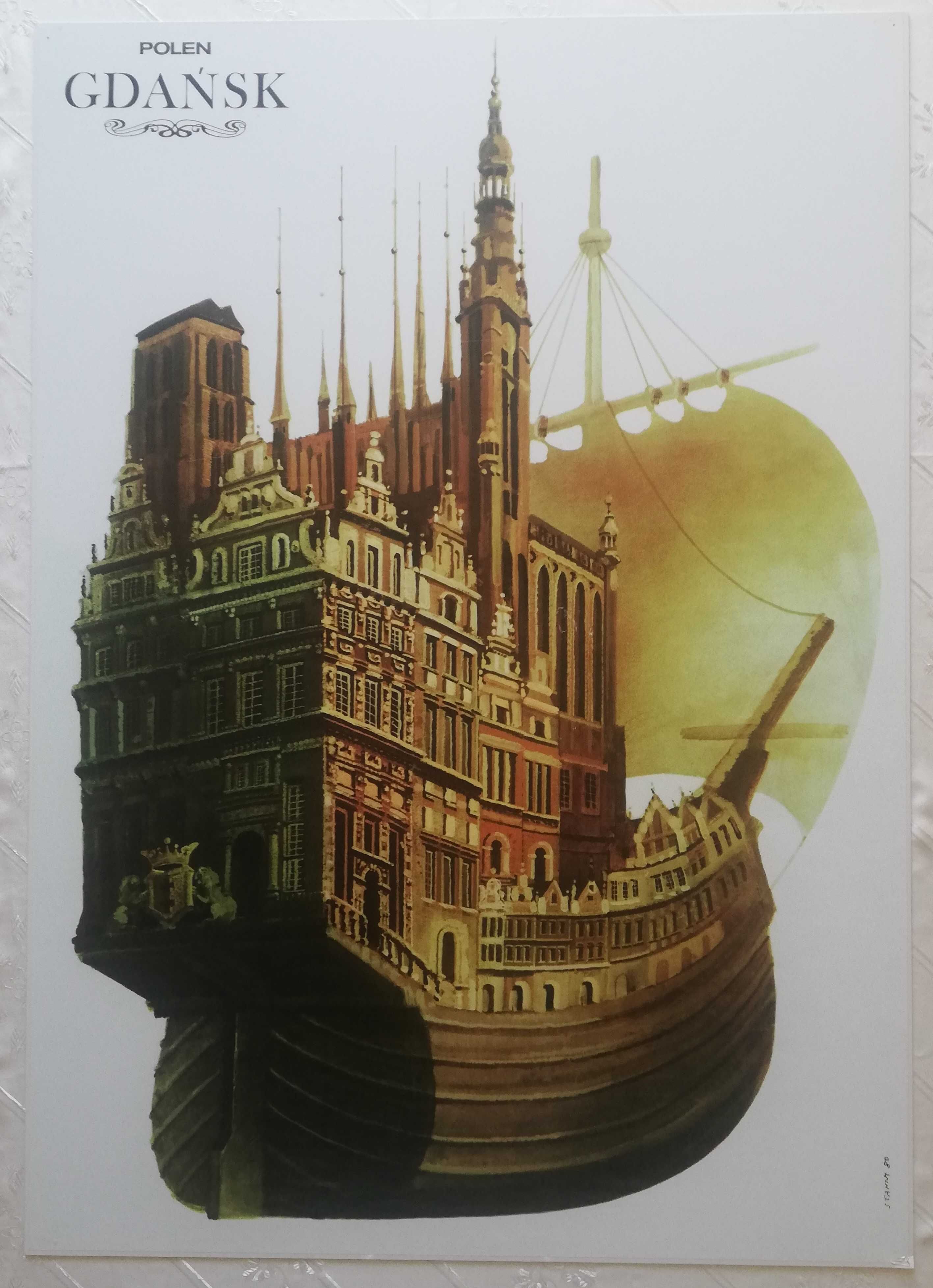 Gdańsk- Janusz Stanny - bardzo duży poster