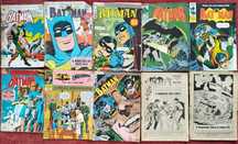 Batman, BD 26 livros + 10 Revistas da EBAL e APR