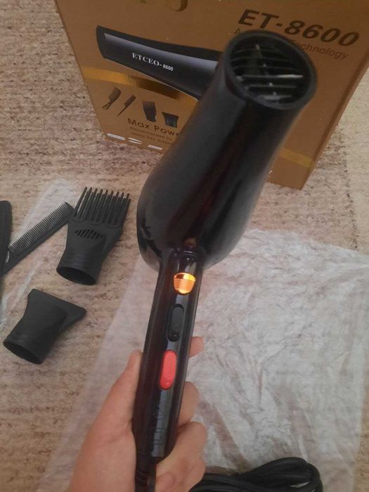НОВИЙ ФЕН для волосся професійний ETCEO ЕТ-8600