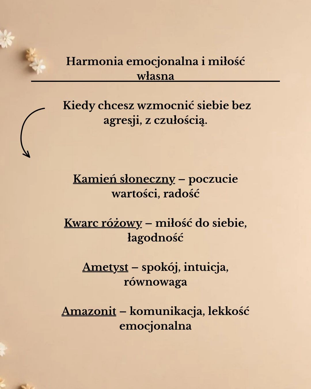Bransoletka regulowana - harmonia emocjonalna, miłość własna
