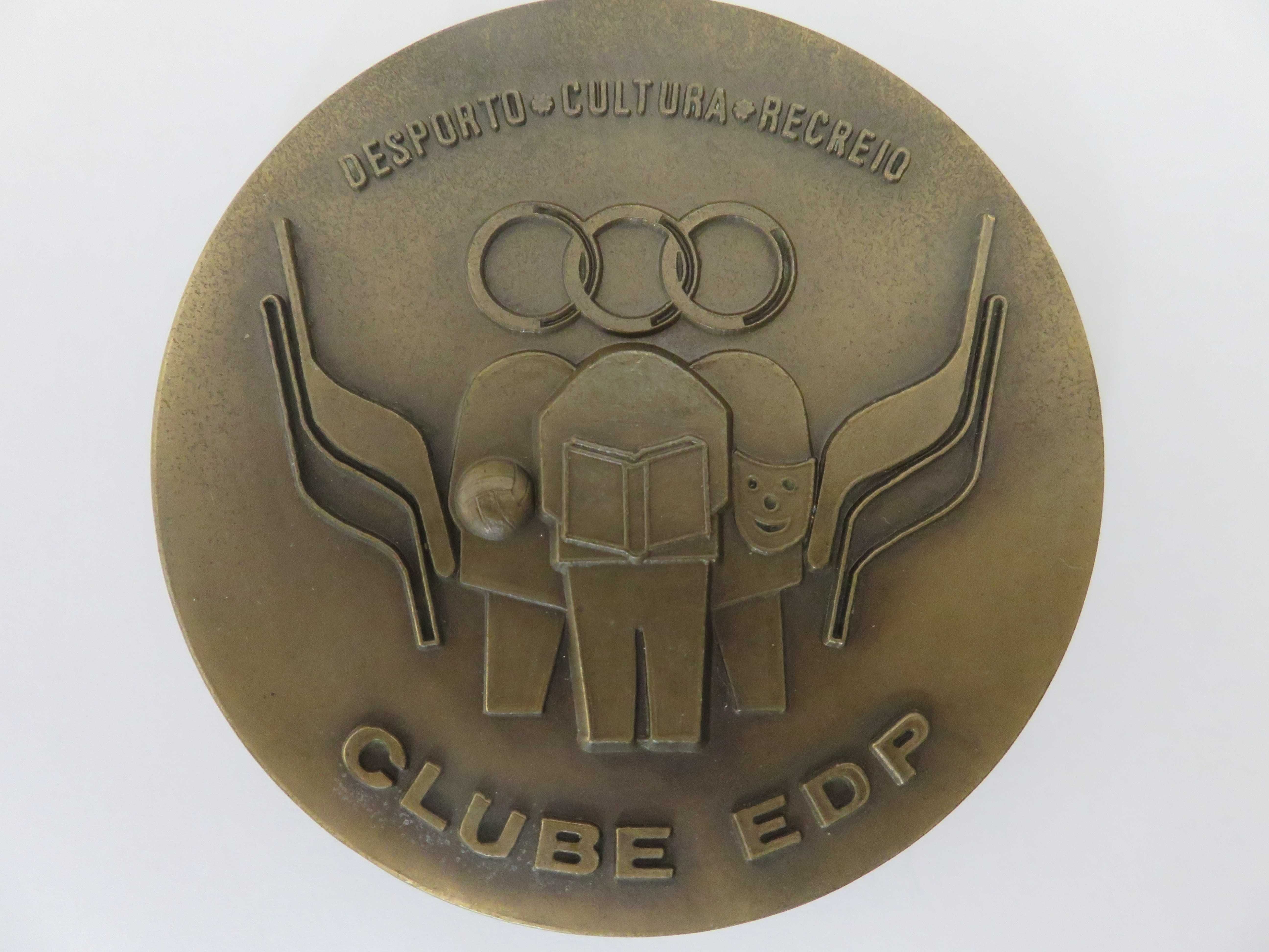 Medalha Aniversário Clube Pessoal EDP em bronze