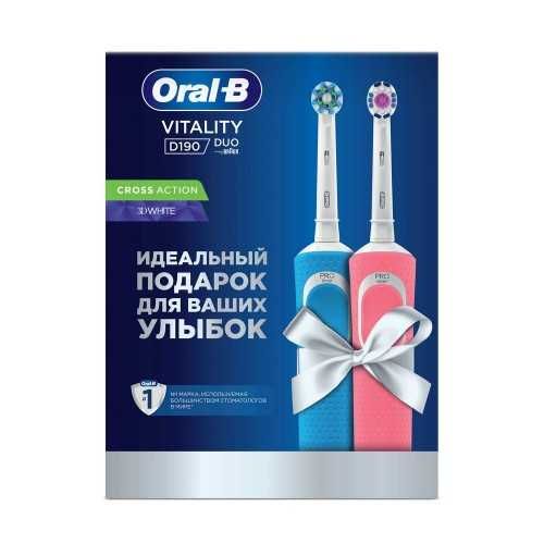 Зубная щетка электрическая ORAL-B D190 DUO