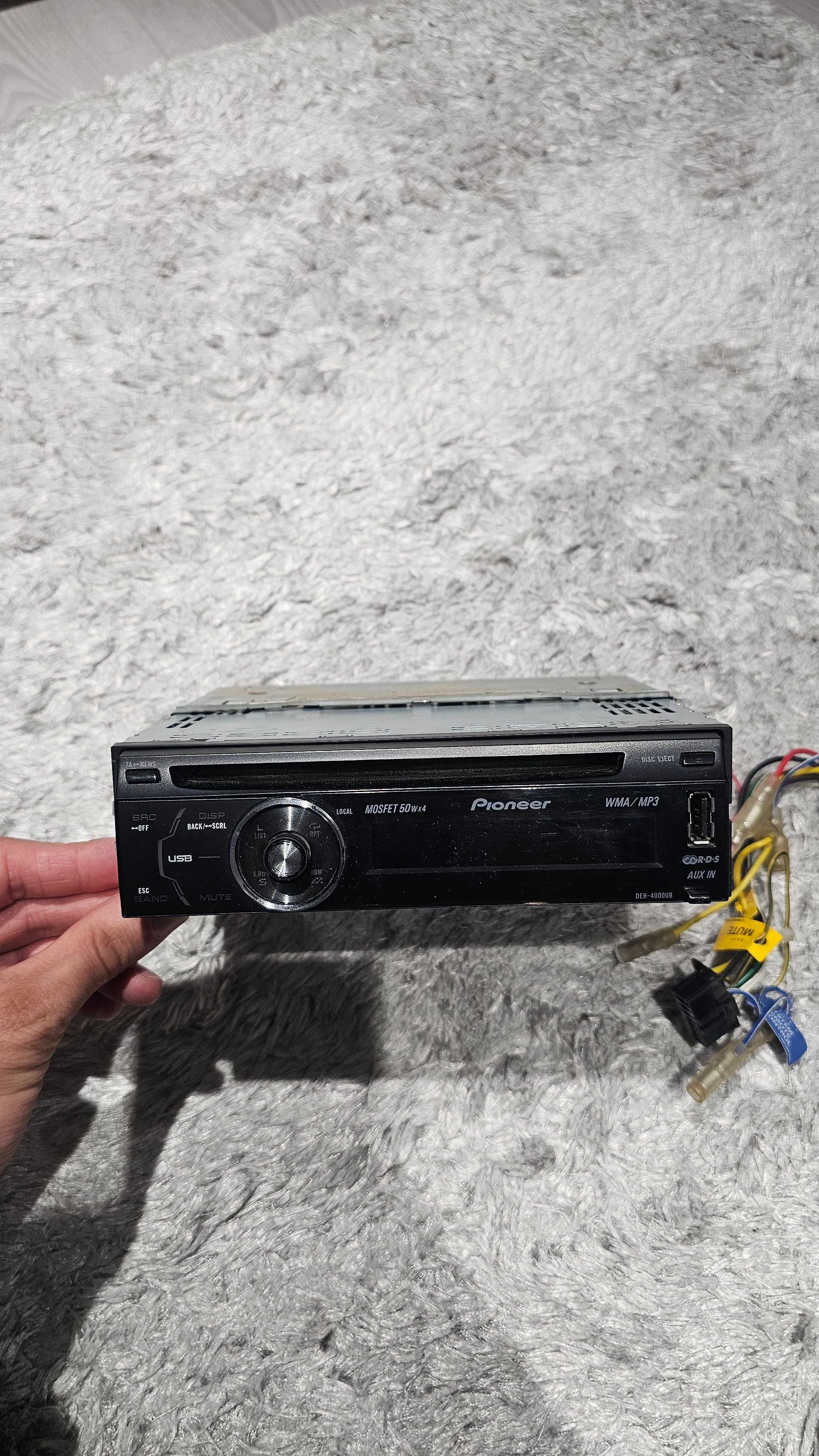 radio carro pioneer deh 4000ub - ler descrição