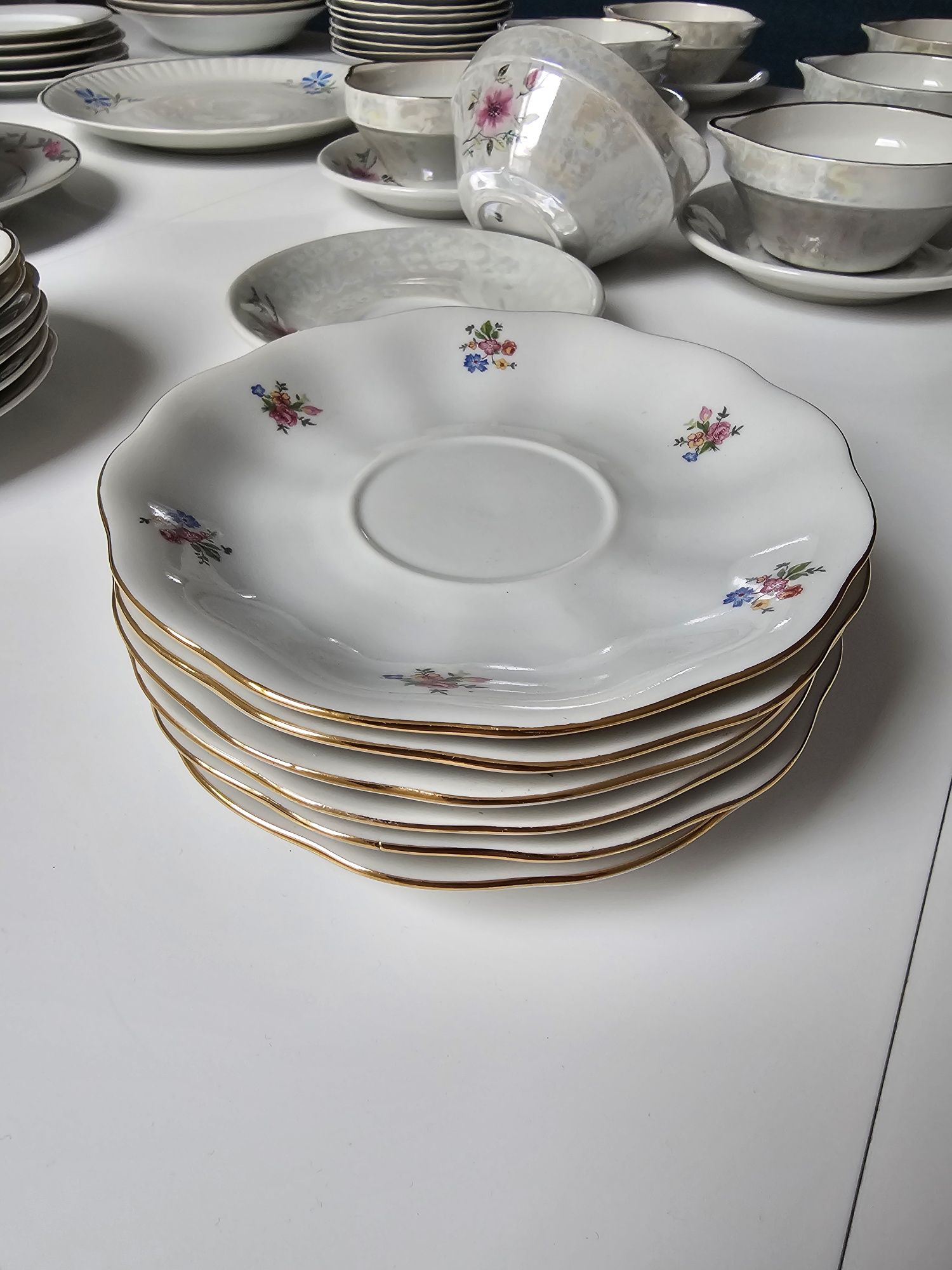 Porcelana PRL Karolina, Lubiana, Ćmielów, Tułowice