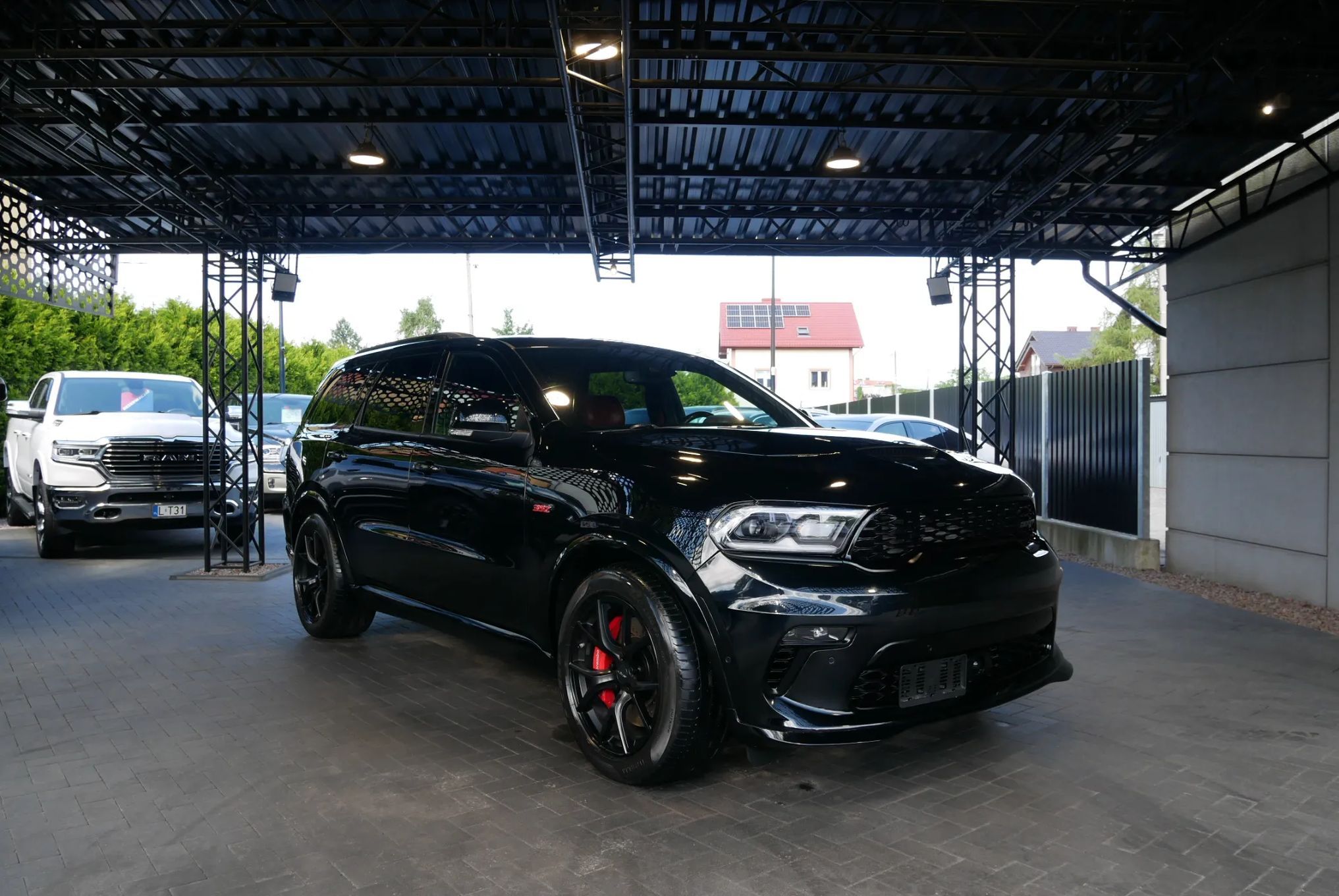 Dodge Durango SRT 6.4L 475KM 6os. Gaz 4x4 Radar Harman Kardon WentylSzyberdachLEDCam