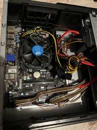 Компьютер,материнка msi H81M-E34,i3,8ram 120gbssd