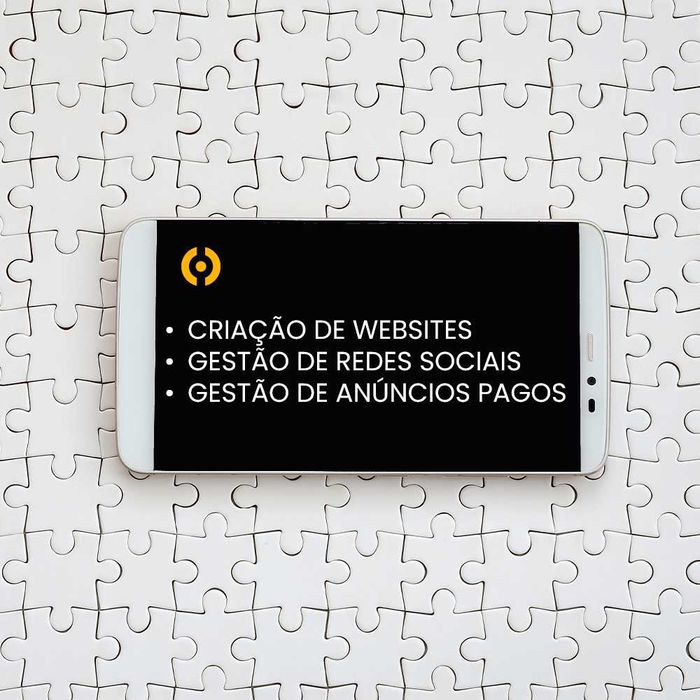 Serviços de criação de website, marketing e alojamento.