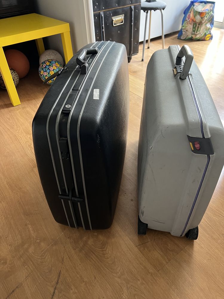 Duas malas da marca Samsonite