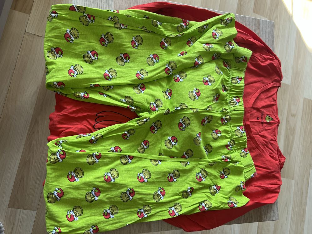 Pizama Grinch z dlugim rekawem