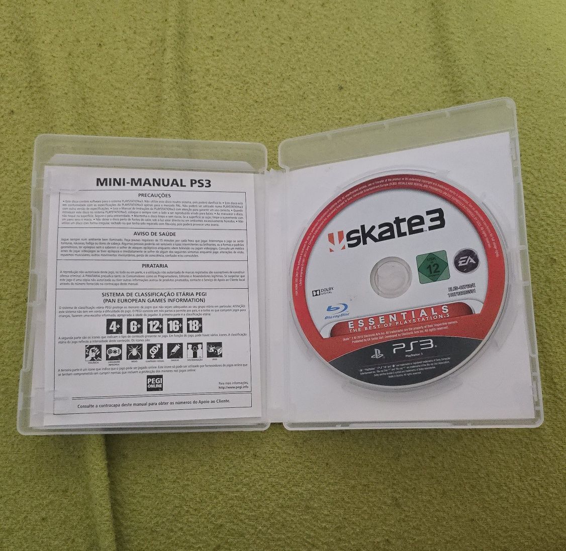 Skate 3 ps3 em ótimo estado