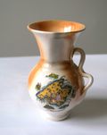 Pamiątka z Majorki, wazonik wazon ceramiczny 9 cm, Hiszpania Majorka