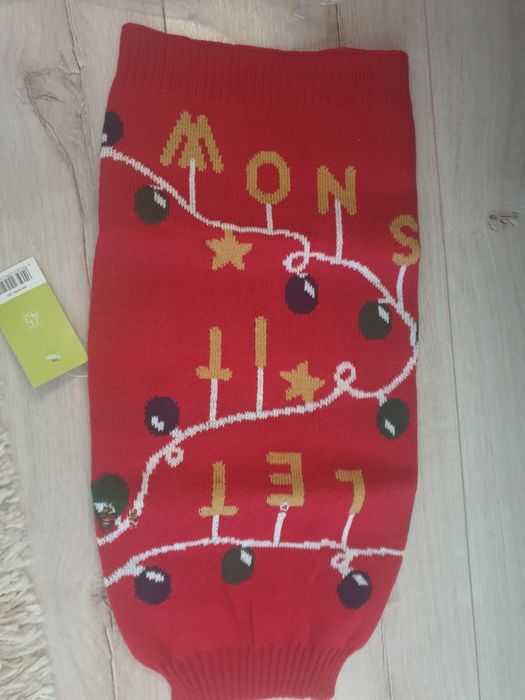 Ubranko świąteczne dla psa rozmiar 45