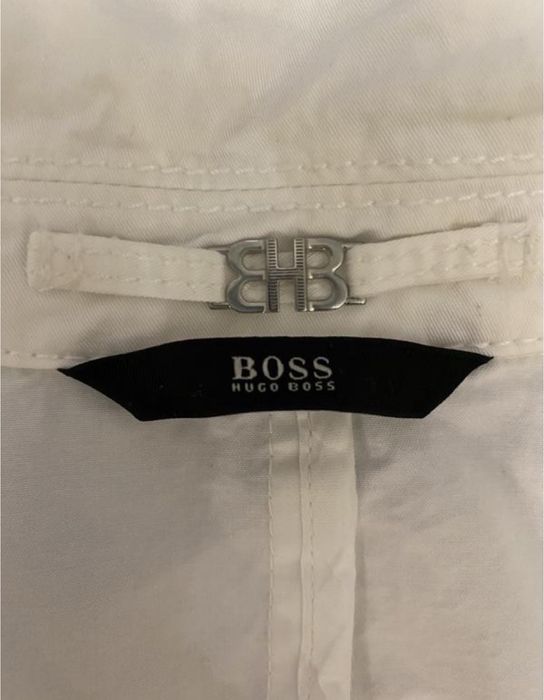 Женский  белый пиджак жакет Hugo Boss