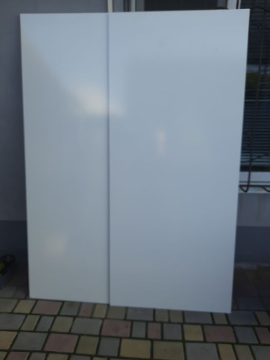 Білі ламініровані МДФ панелі