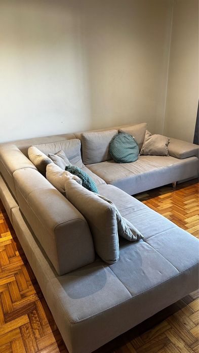 Vendo sofá cinzento