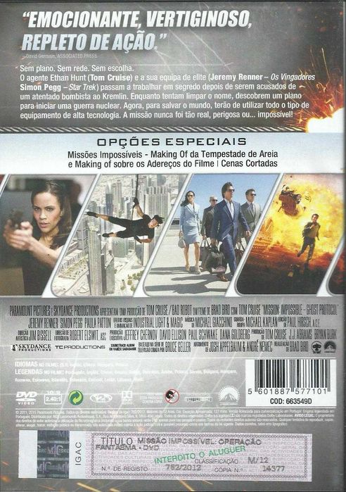 M:I-4 - Missão Impossível: Operação Fantasma (2011)