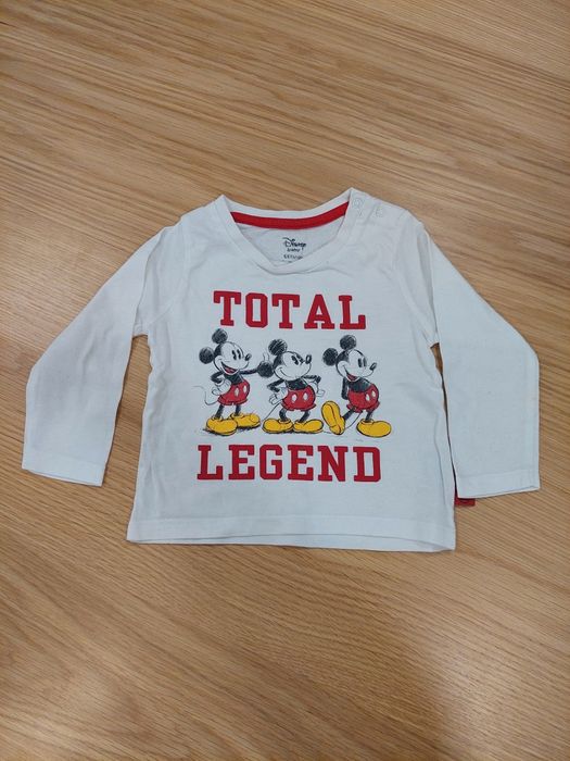 T-shirt de manga comprida bebé 6-9meses