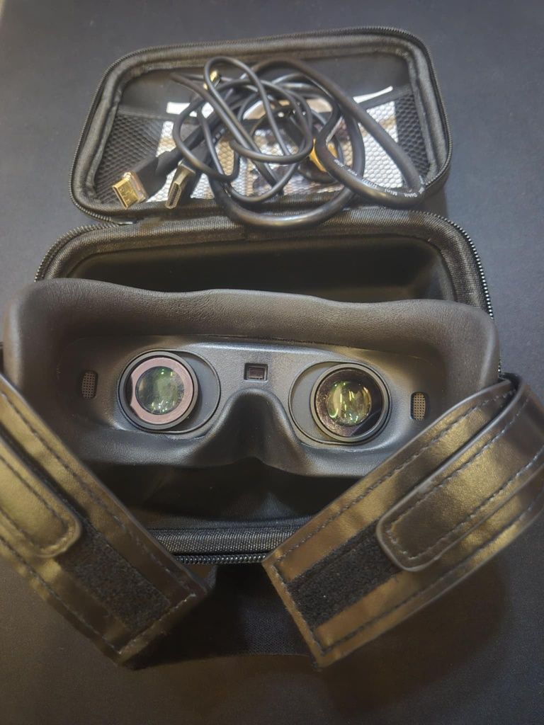 Dron fpv , okulary i pilot