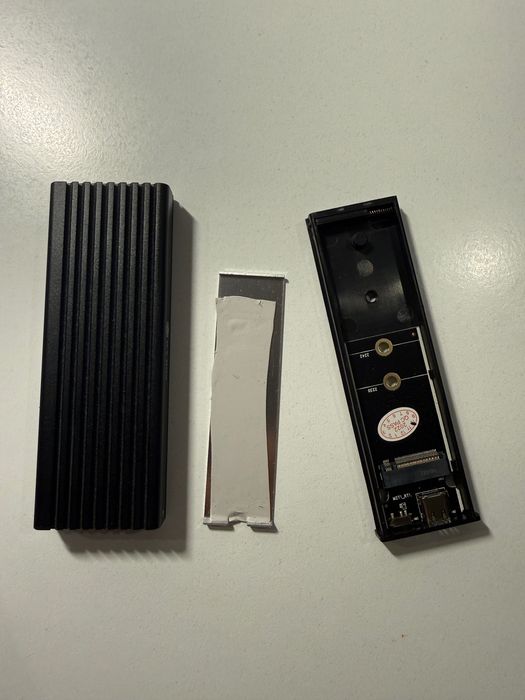 Kieszeń zewnętrzna na dysk M.2.