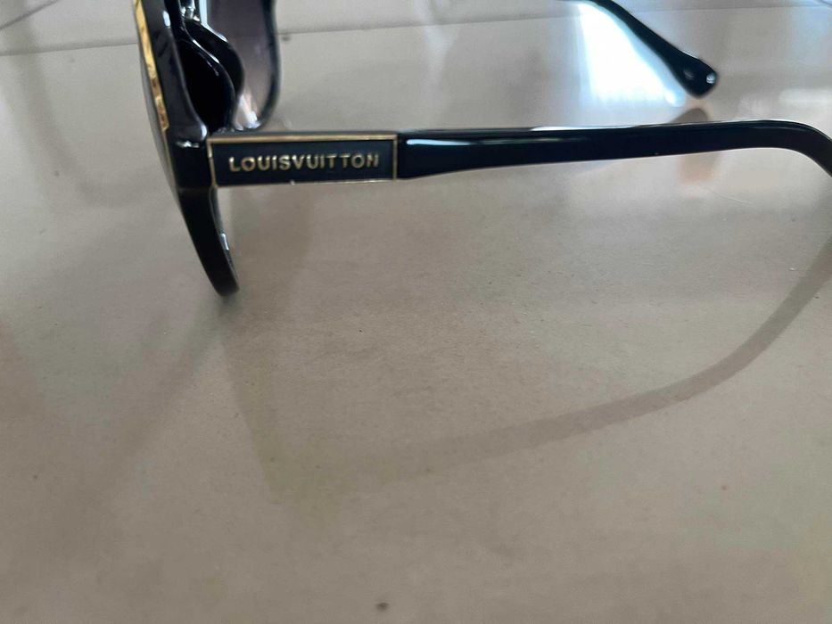 Okulary przeciwsłoneczne Louis Vuitton czarne