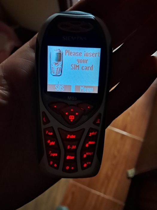 Siemens M55 telemóvel colecção raro