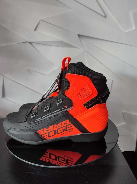 Buty motocyklowe Shima Edge wentylowane/wodoodporne od '41 do '48