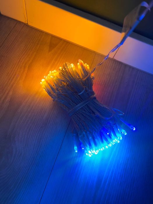 Corrente de luzes de Natal