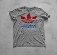 unikat koszulka adidas logo bawełniany t-shirt vintage 90s retro style