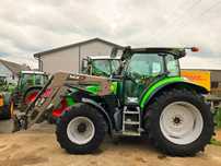 Deutz-Fahr K 420 AGROTRON 430 4.95 M 120 95  Świeżo Sprowadzony Deutz Fahr Agrotron K420 z Ładowaczem Ładny