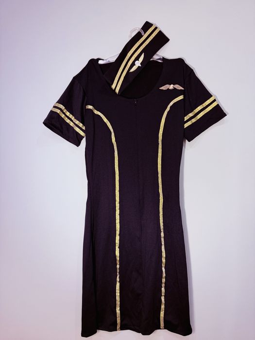 Kostium przebranie stewardessy / pilotki na karnawał