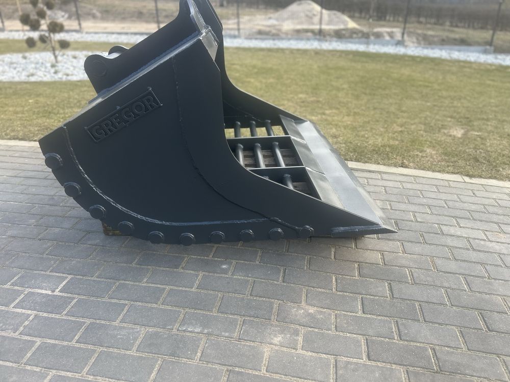 PROMOCJA Łyżka ażurowa do przesiewania kamieni gruzu L1500 1,5m S60