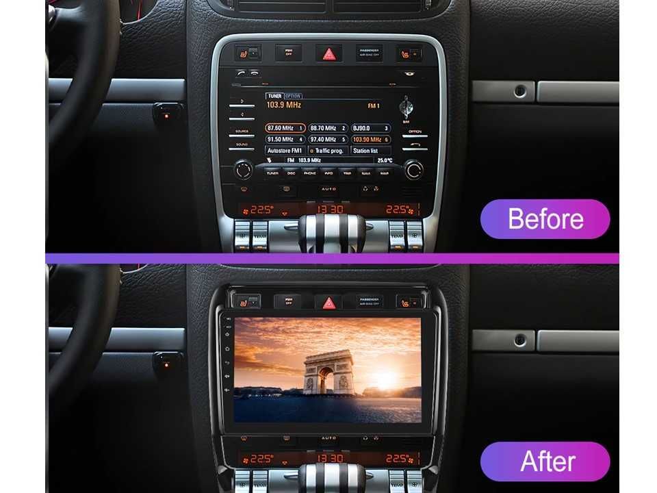 Radio samochodowe Android Porsche Cayenne (9", UV) 2002.-2010
