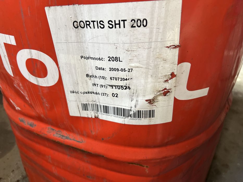 Olej Cortis  SHT 200 firmy Total