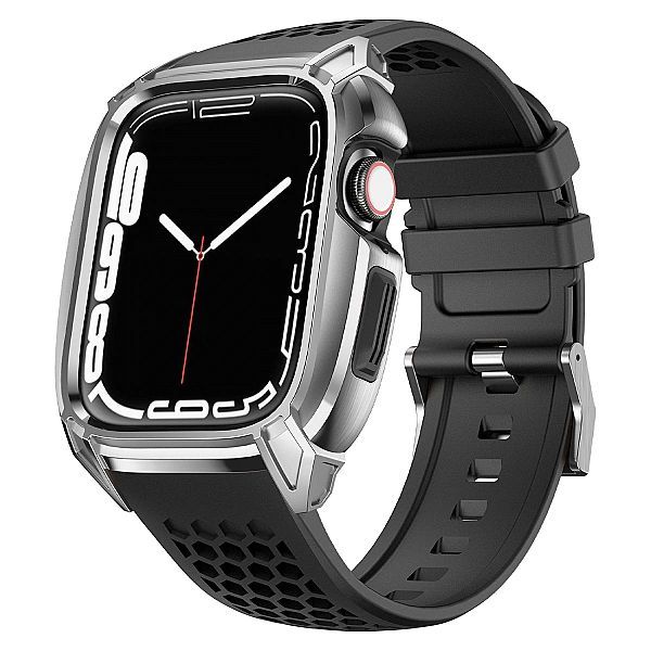 Kingxbar Cyf148/2w1 pancerne etui Apple Watch Se, 6, 5, 4 (44 mm) ze s